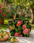 Guava Garden Tote Bag