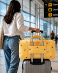Rajwadi Heartline yellow Stripes Duffle Bag