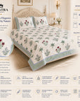 The Royal Rambagh Bedsheet set by Vastra by Monty