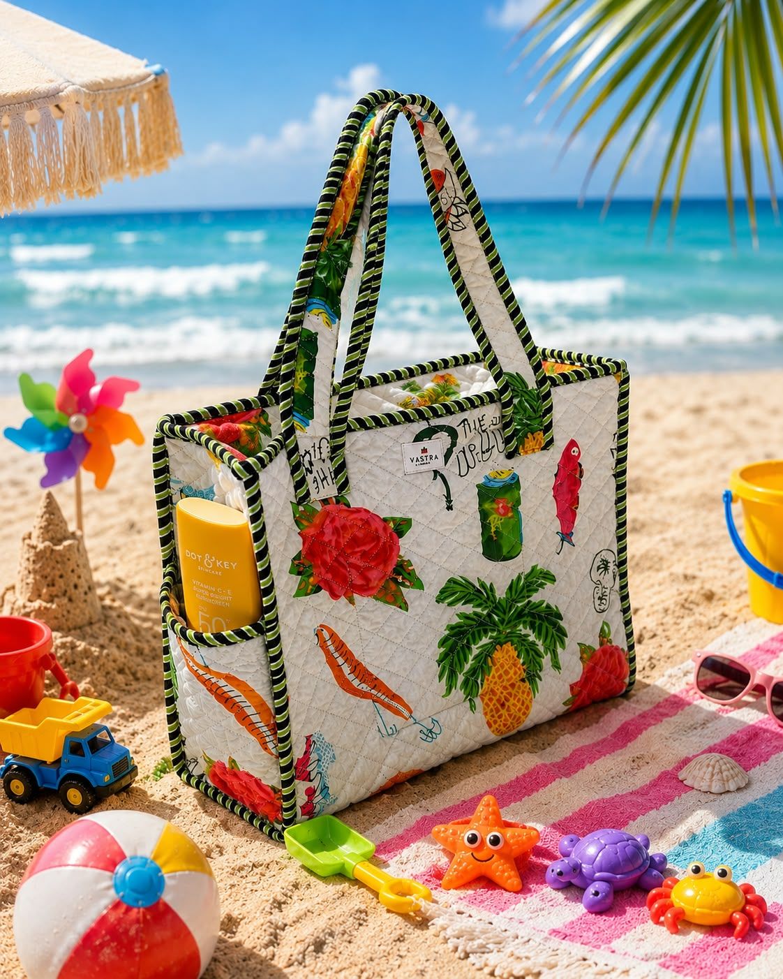 Holiday Escape Tote Bag