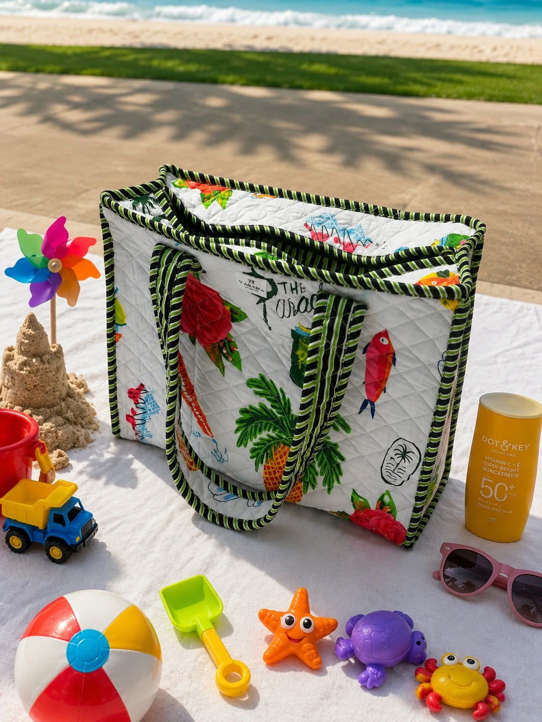 Holiday Escape Tote Bag