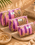 Tiger Trail Quilted Cotton Pouch