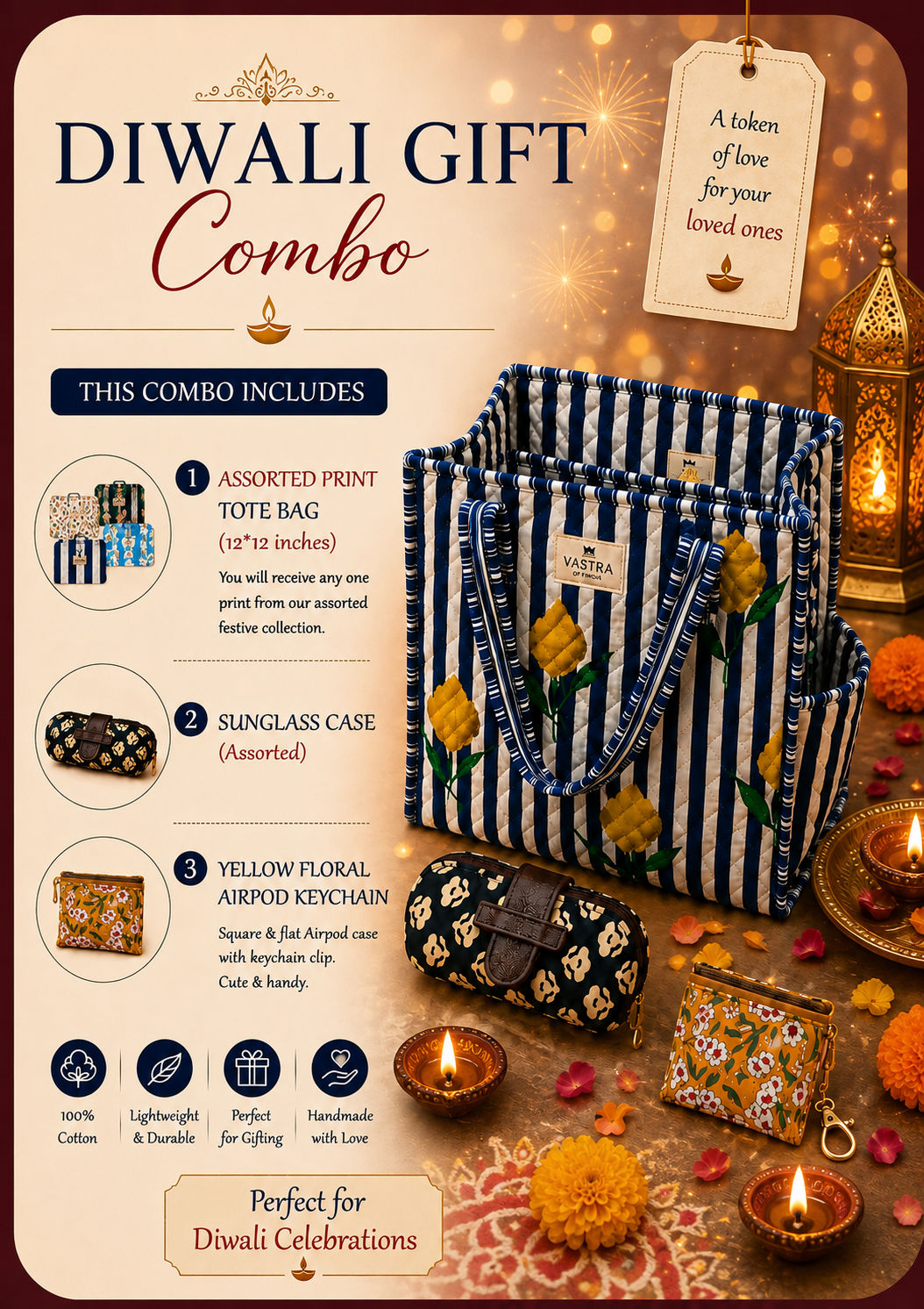 Diwali Gift Hamper By Vastra By Monty