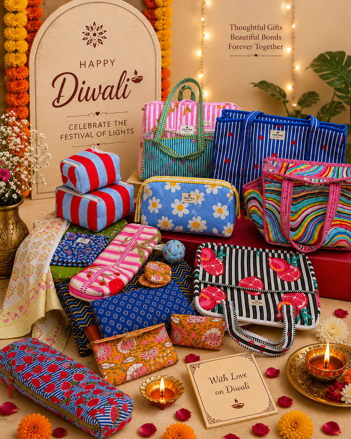 The Grand Diwali Luxe Hamper By Vastra By Monty⭐