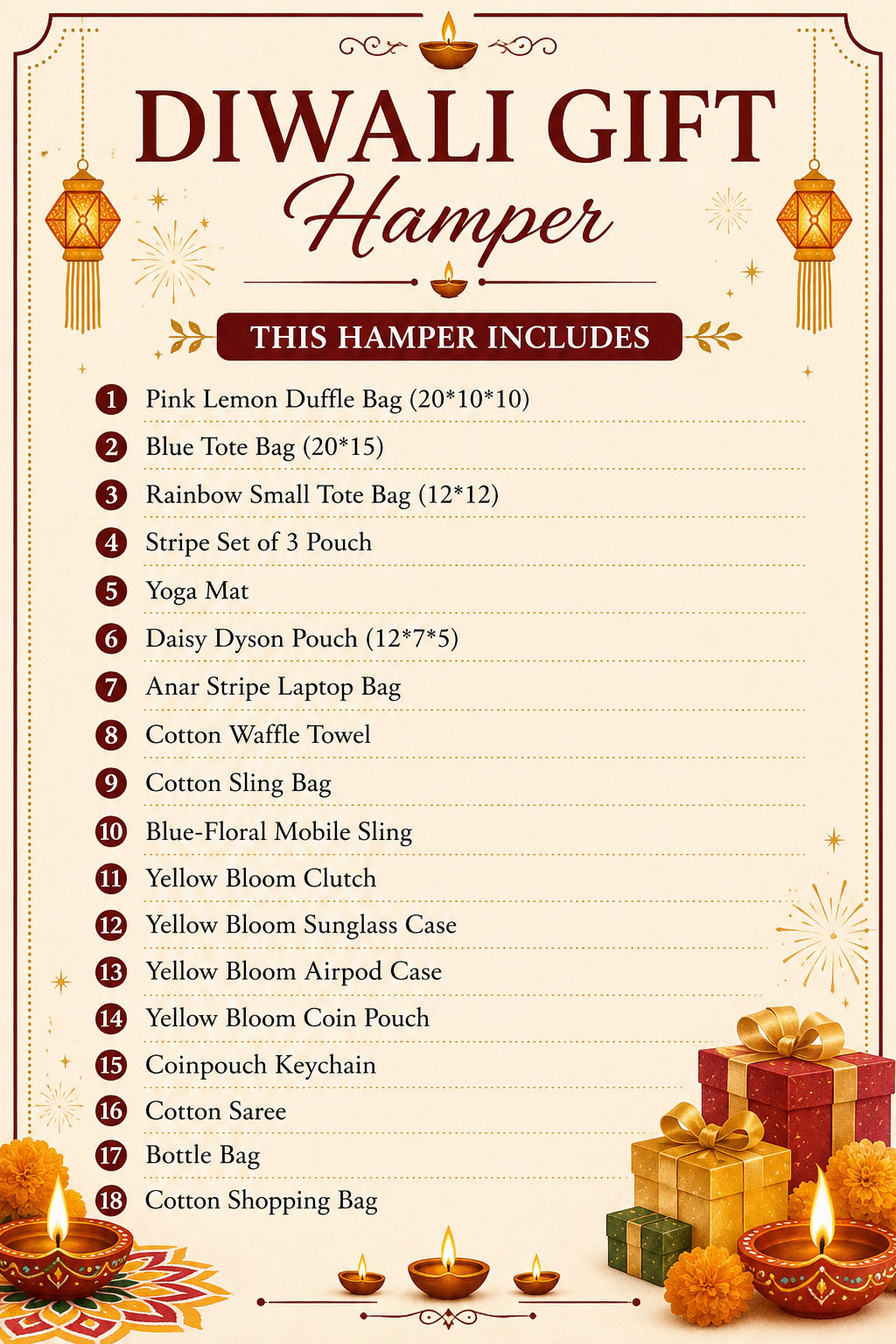The Grand Diwali Luxe Hamper By Vastra By Monty⭐